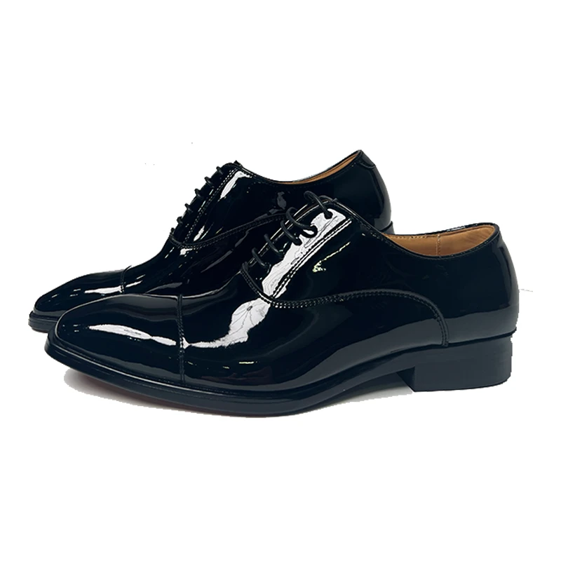 【乔仕铭典】欧版英伦风皮鞋正装商务三接头牛津男鞋婚鞋正装皮鞋