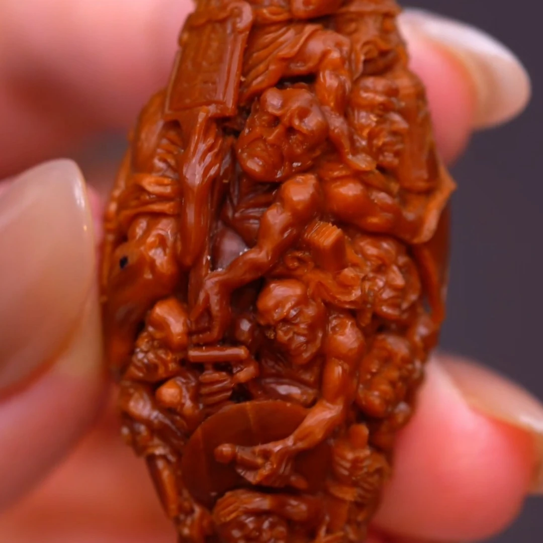 十鬼钟馗单颗橄榄核