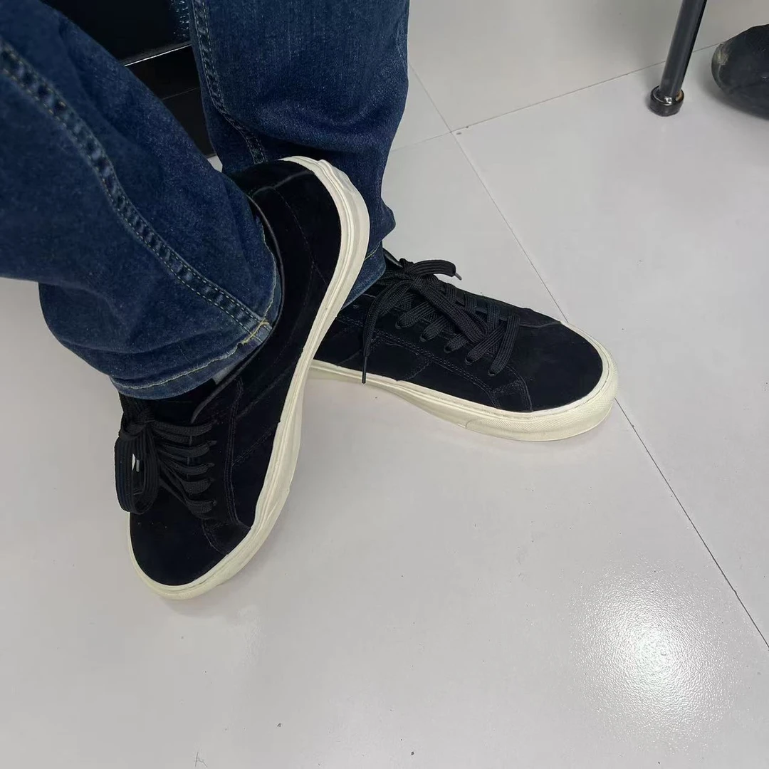 四季款休闲运动商务百搭皮鞋，复古名族风时尚潮流防滑耐磨1018