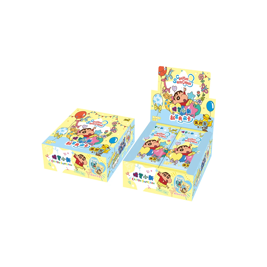 卡游【蜡笔小新-新酱典藏卡-派对包-第2弹】潮玩盲盒拆卡集卡（代拆）