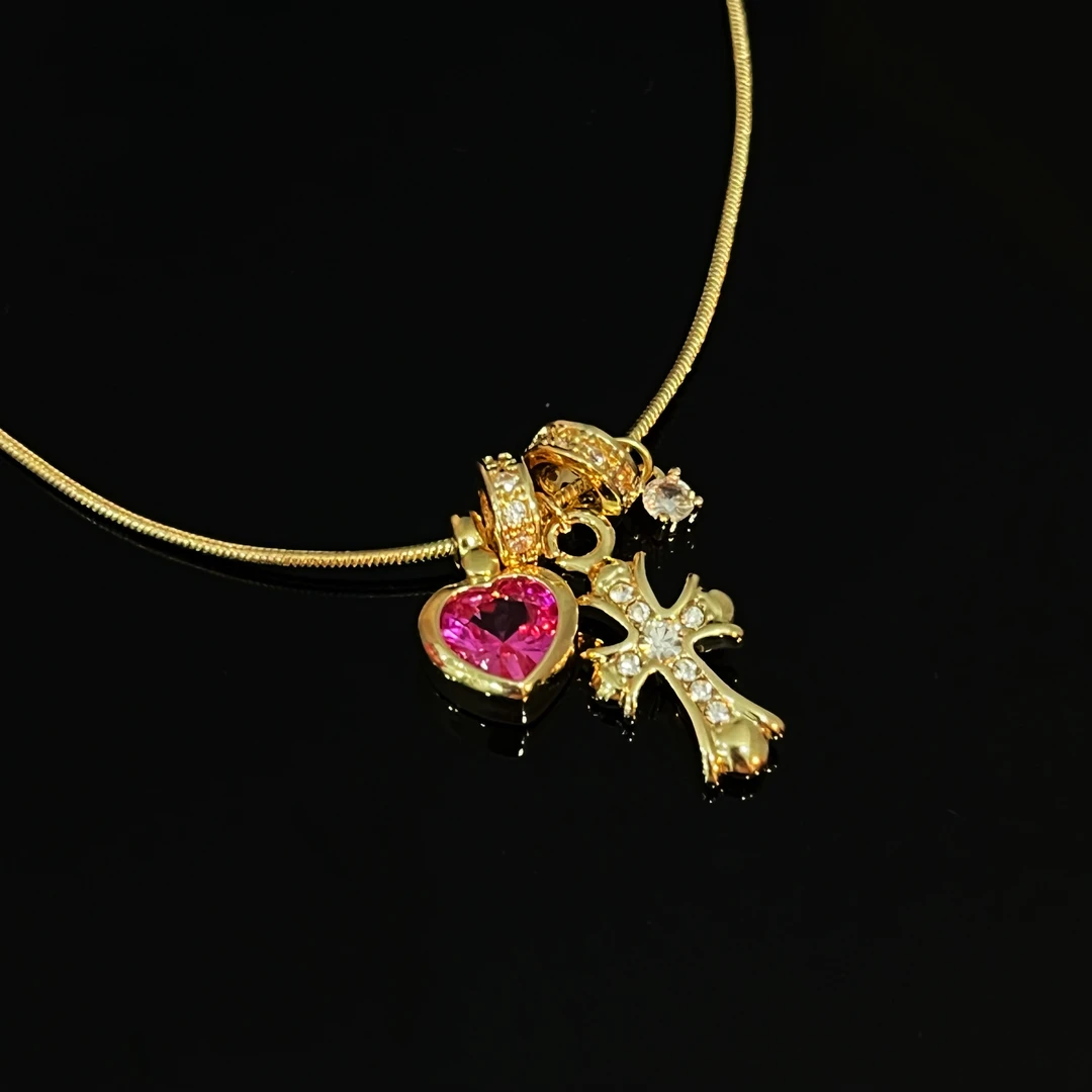 铜合金项链 CC6677 高定系列 项链 38+5CM