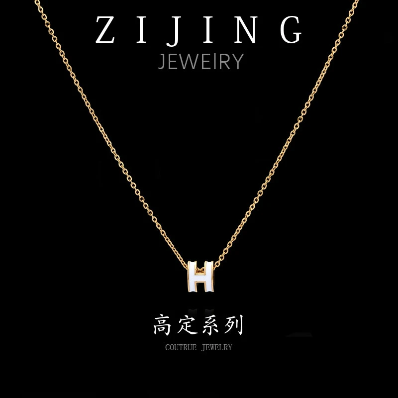 钛钢项链 CC4821 高定系列  小号mini 项链39+5CM