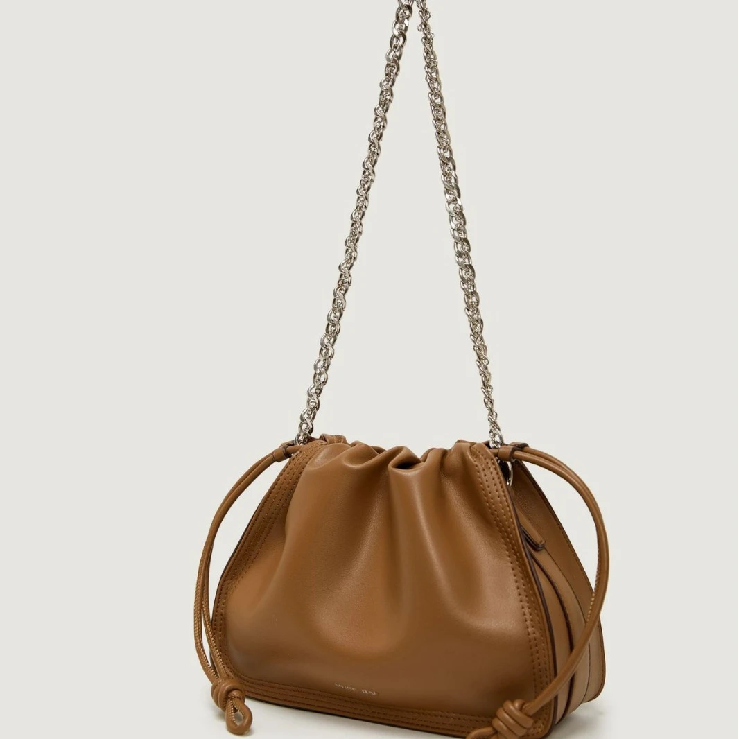 简约休闲时尚包包女小众气质大容量纯色单肩包新款洋气斜跨女包