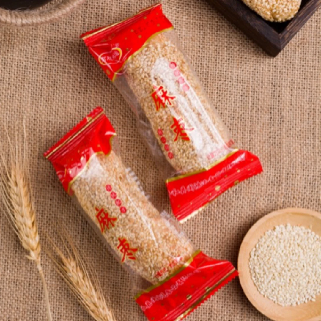 平和特产鸿运南胜麻枣麻粩香松软脆麻酪芝麻筒闽南特产年货必备