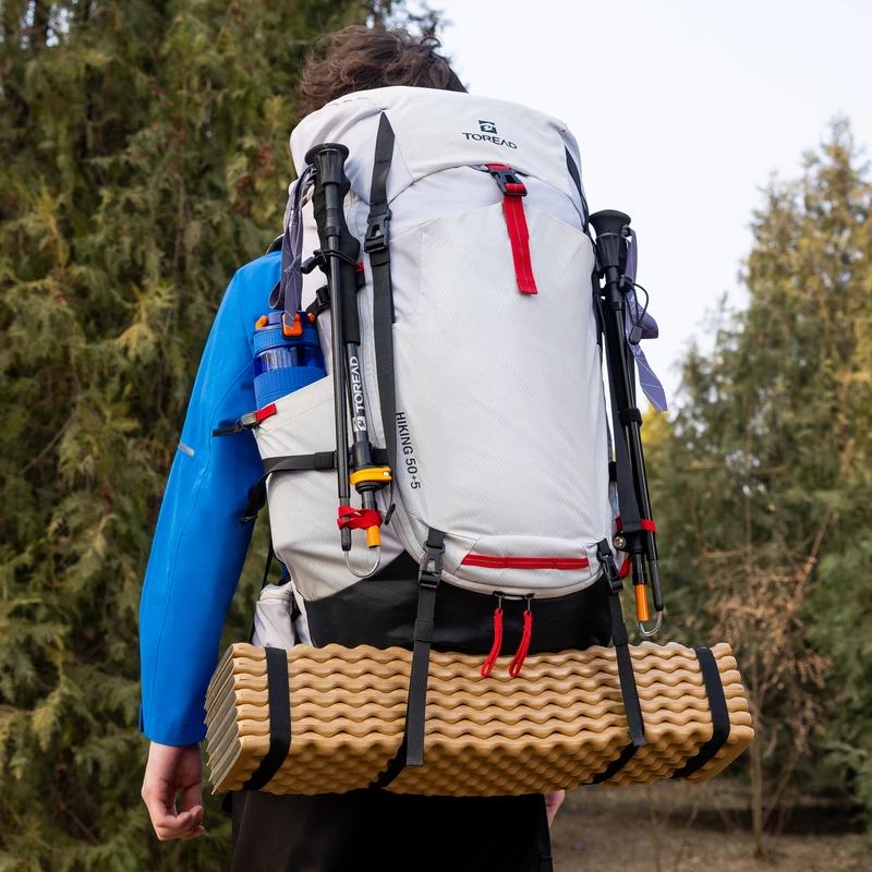 50L双肩包大容量户外运动防水徒步登山包旅行双肩包