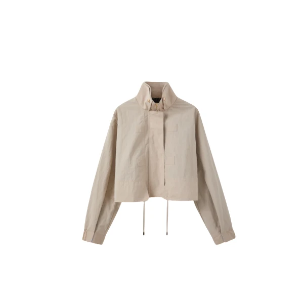 BAOFAHU2024早秋新品内里防风防水短款拉链长袖外套-8473