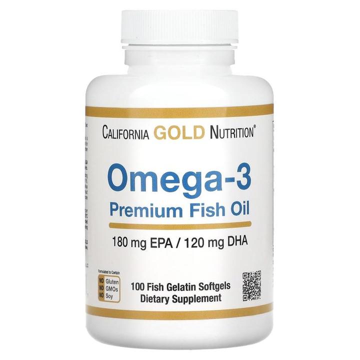 【双十一专属】CGN,Omega-3 优质鱼油鱼明胶软凝胶