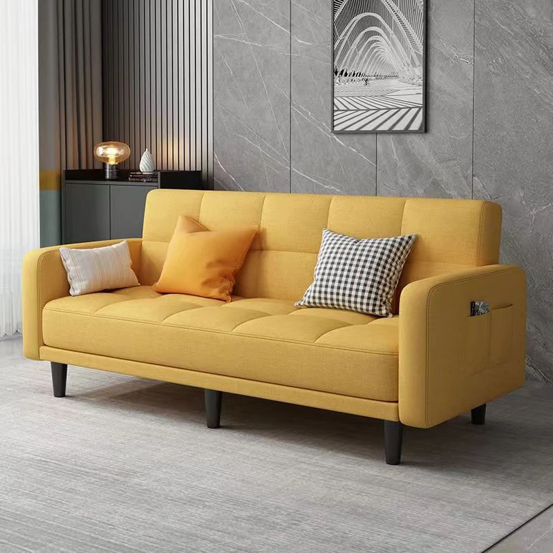沙发客厅小户型出租房折叠沙发床单双人卧室简约现代公寓布艺沙发