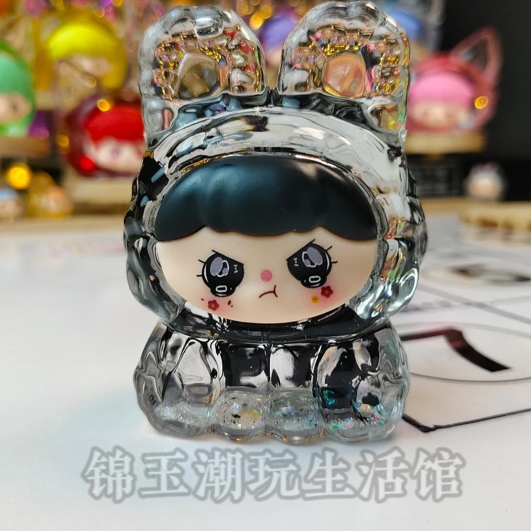 福利可爱李四创意干花夜光换脸莉莉丝diy潮玩摆件摆设