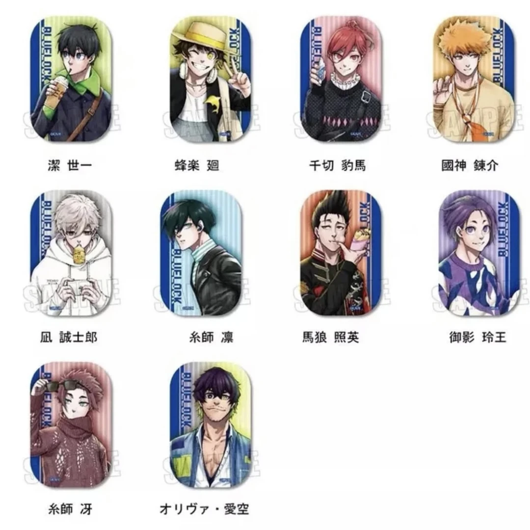 蓝色监狱 原画私服方 吧唧徽章(默认代拆)