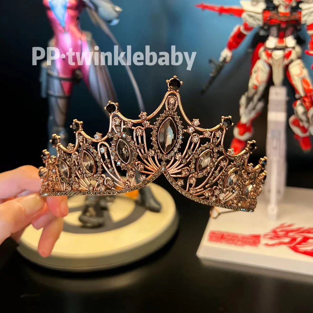 【现货】MOANA 复古带钻皇冠洋气时髦女童配饰发饰22111010