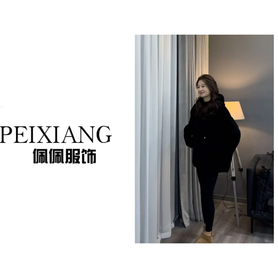 佩佩PD 【套头毛毛外套】外套 Y12070 5115287 气质宽松秋冬时尚