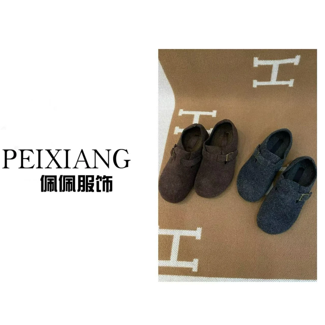 佩佩PD 【博肯毛毛鞋】鞋子   W3004 包跟 5115307秋冬