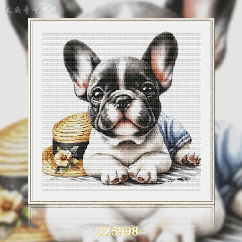 【ZZ5998-黑了吧唧】十字绣2024新款线绣自己绣手工客厅系列餐厅