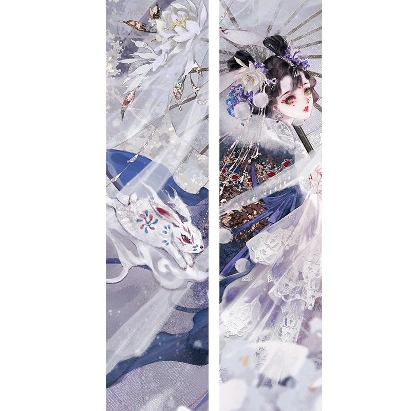 2个一组【新款】【白釉拟人系列绷布神器】2023新十字绣绷布神器