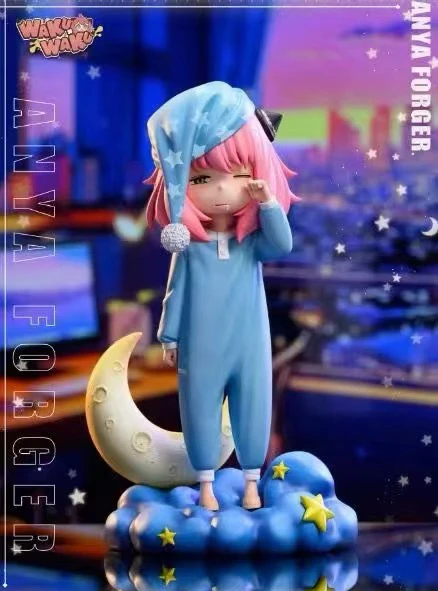 卡片JCtoys模玩阿尼亚可爱雕像 定制卡 动漫周边配饰 非手办