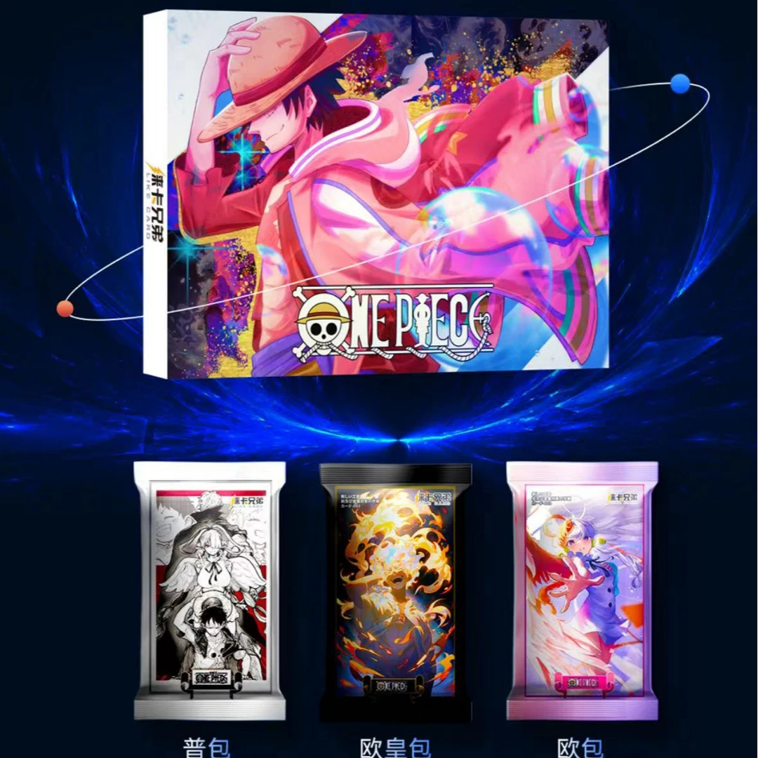 主链接【拆盒】莱卡兄弟二弹 国卡二创 集换卡 航海王 收藏卡牌