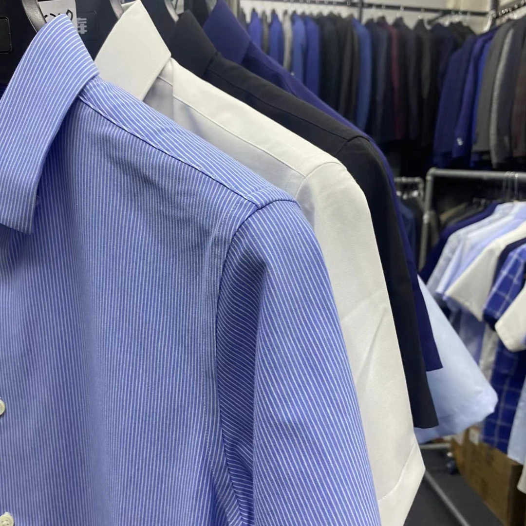 F101-300【直播链接】高定翻领衬衫