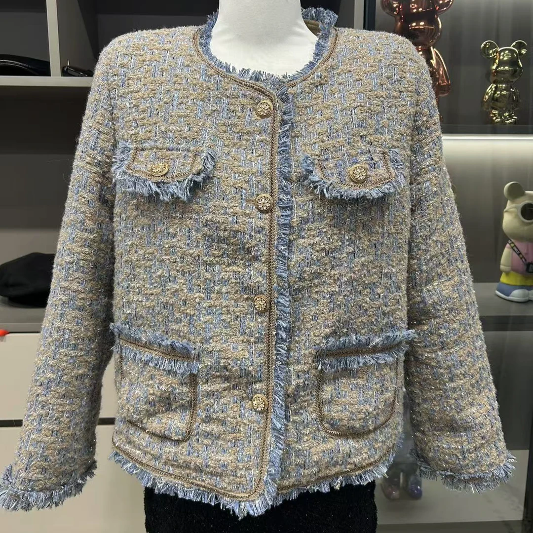 小香风 风衣 高高货外套 库存尾货古着  默认微瑕-完美主义慎拍