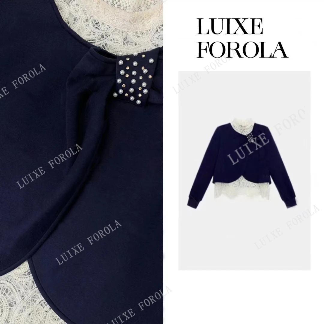 【25】 FOROLA 悉尼月神 秋季休闲时尚百搭假两件气质卫衣