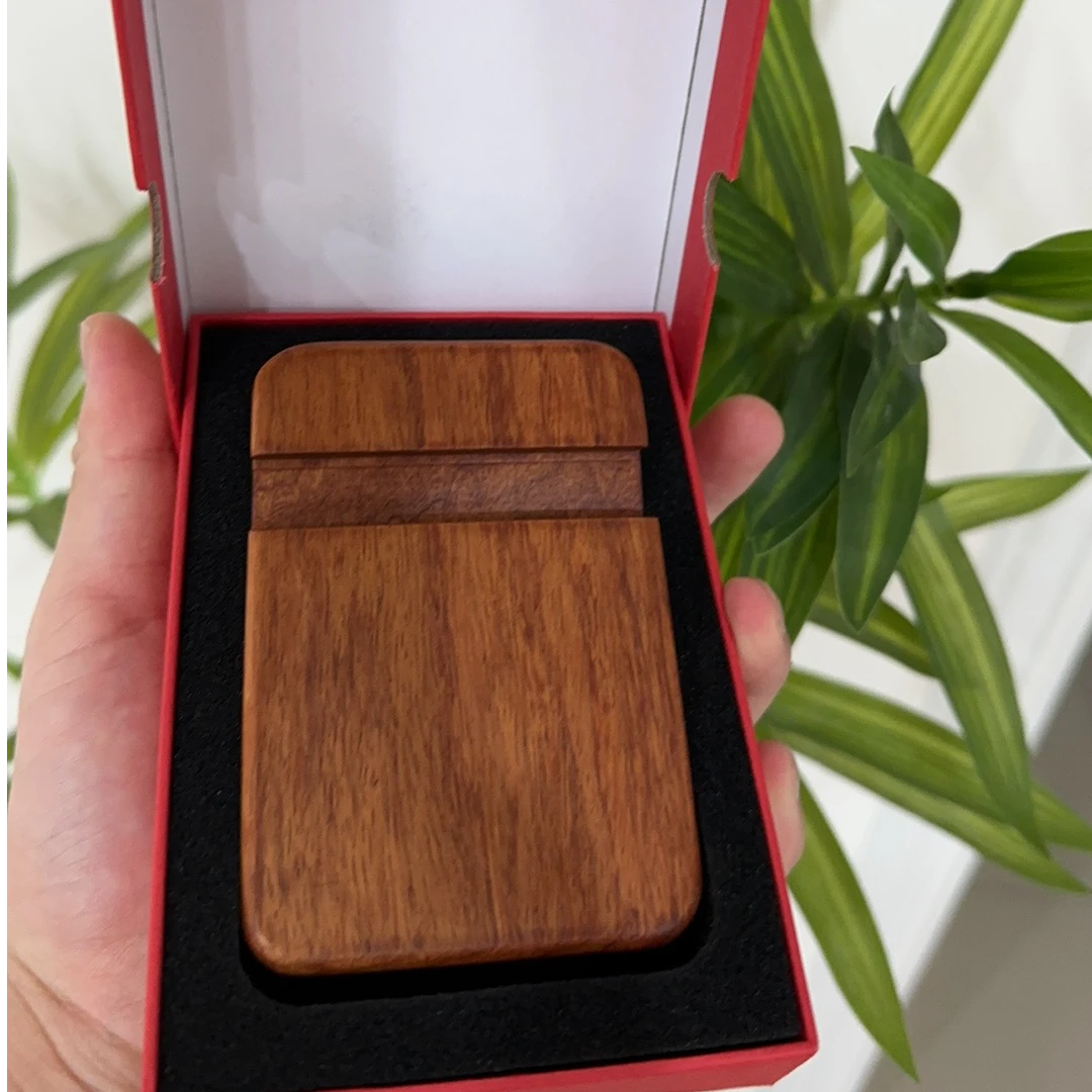 大果紫檀高档手机支架复古木质