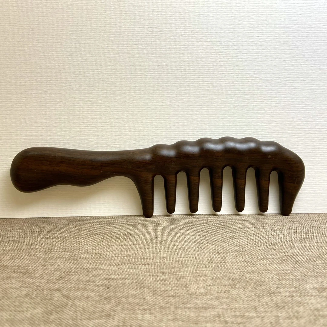 QM201-12A-C水滴齿顺发梳