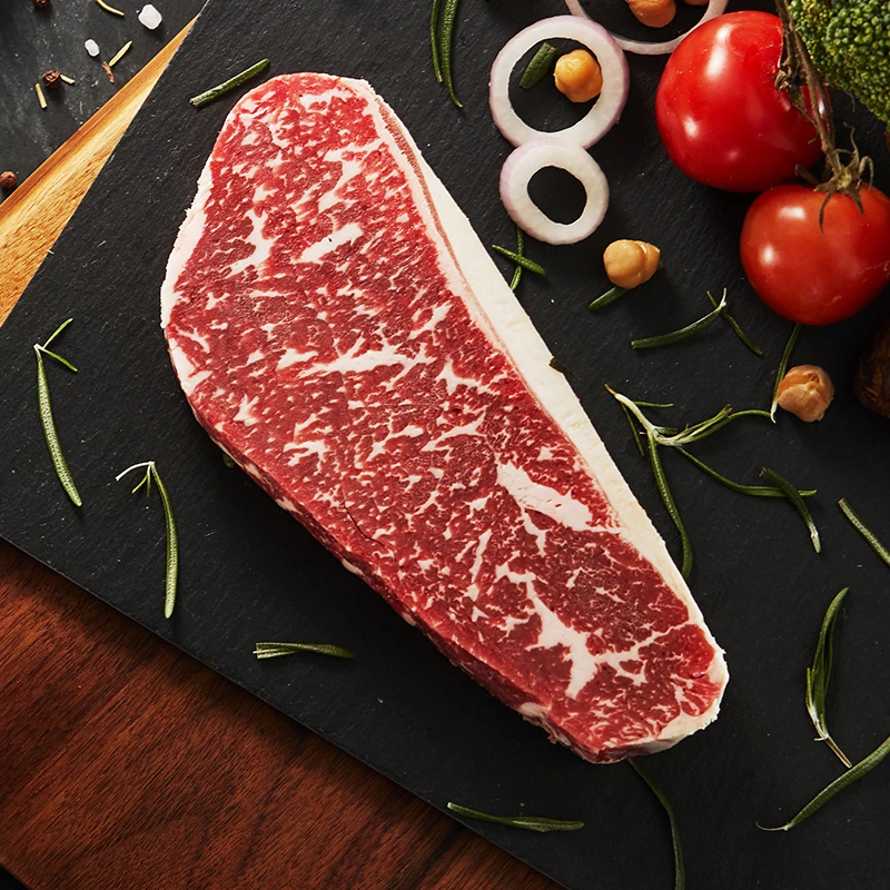 潮香村原切谷饲西冷牛排1kg/6片