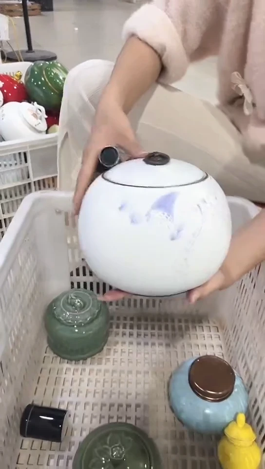 【闪购商品】罐陶瓷茶叶罐存茶罐!!
