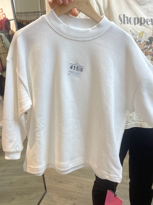 【郭郭童品】M➕新款白色T恤86001