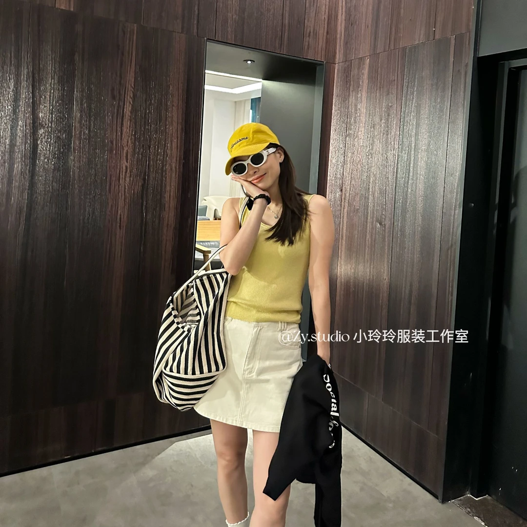 高货针织背心6005