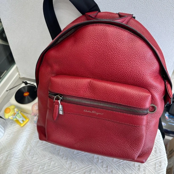 99新 FERRAGAMO/菲拉格慕 菲拉格慕双肩包中号