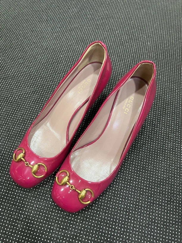 90新 GUCCI/古驰 高跟鞋