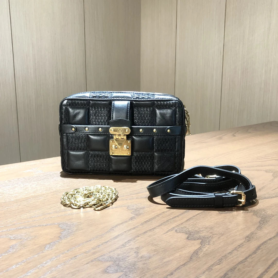 99新 LouisVuitton/路易威登 Troca相机包 尺寸22x14 cc