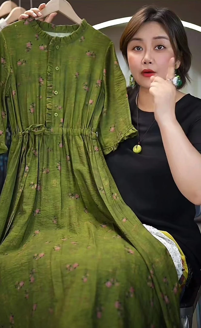 2024显瘦气质连衣裙T1190