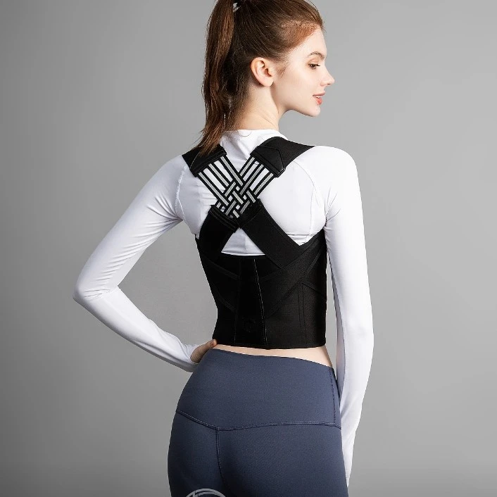 开肩显瘦亲肤神器保暖隐形瘦身提肩防驼背男女学生透气塑腰护腰