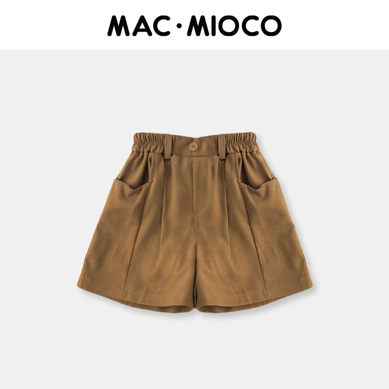 MACMIOCO |夏款新品男女童休闲潮童修身短裤51528