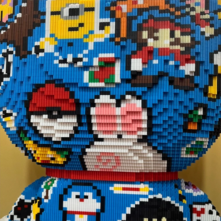 料包分享电子版图纸拼接环保拼装益智积木玩具礼物儿童摆件拼图