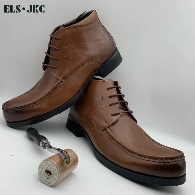 ELS.JKC品牌男士俄款斯特駑商务皮鞋