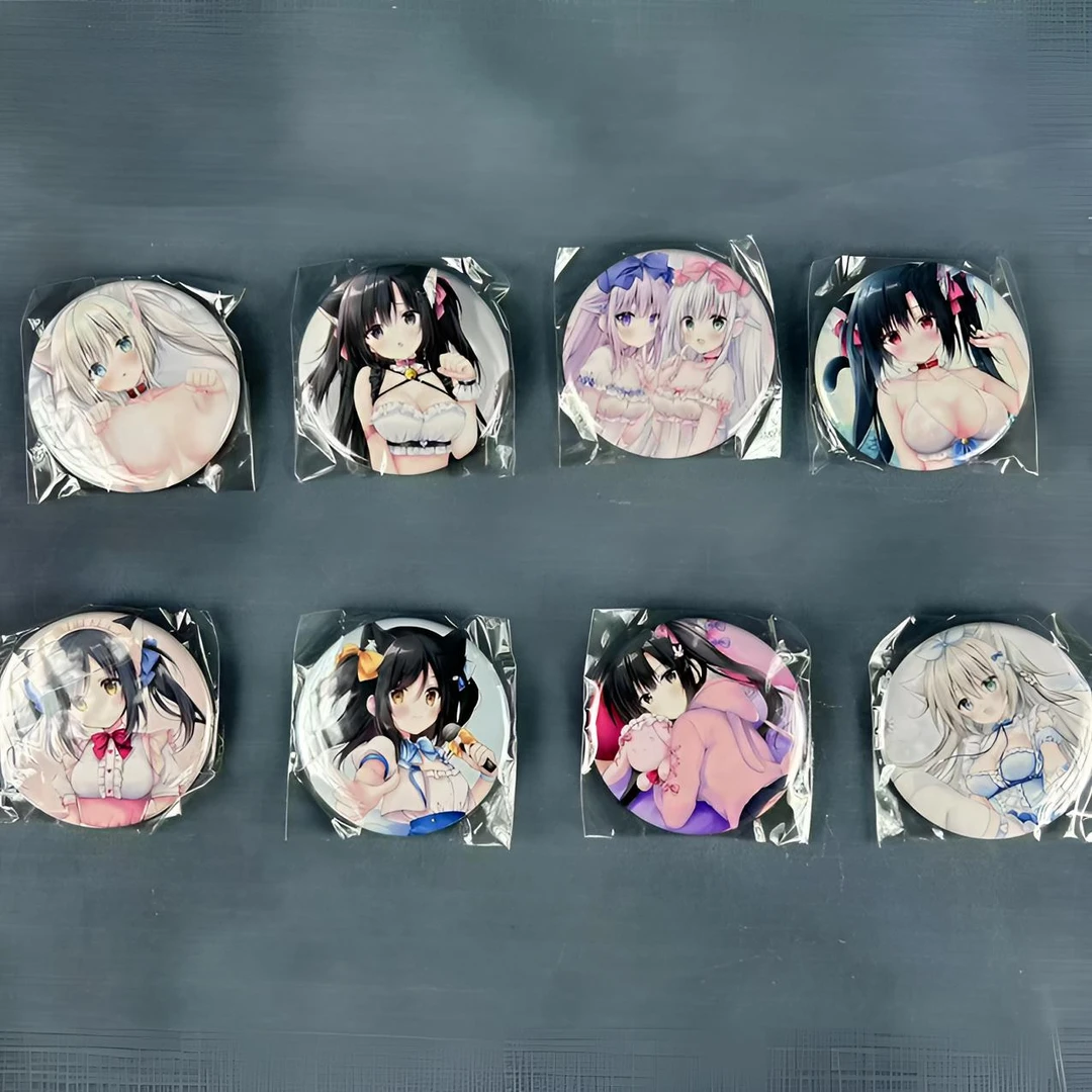 捆枝りこ 画师扭蛋吧唧 正版日谷