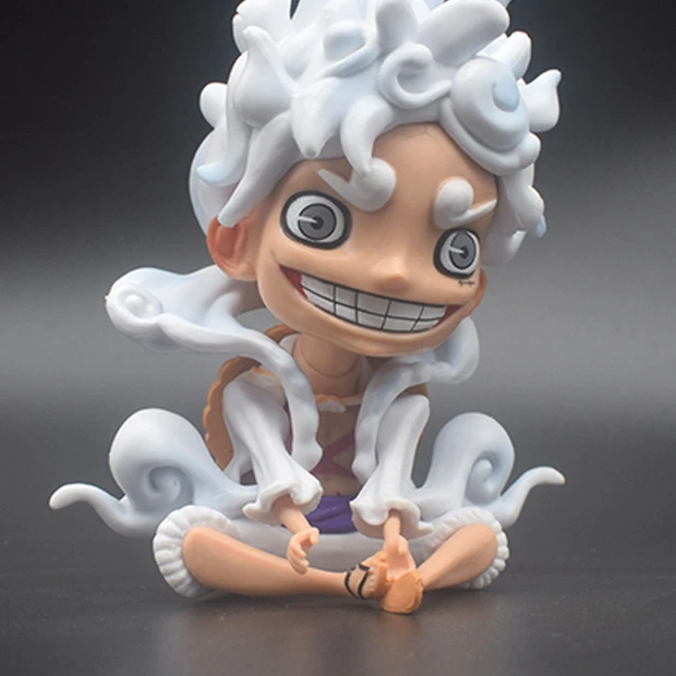 海贼王 尼卡路飞 手办太阳神五档形态 车载摆件模型礼物