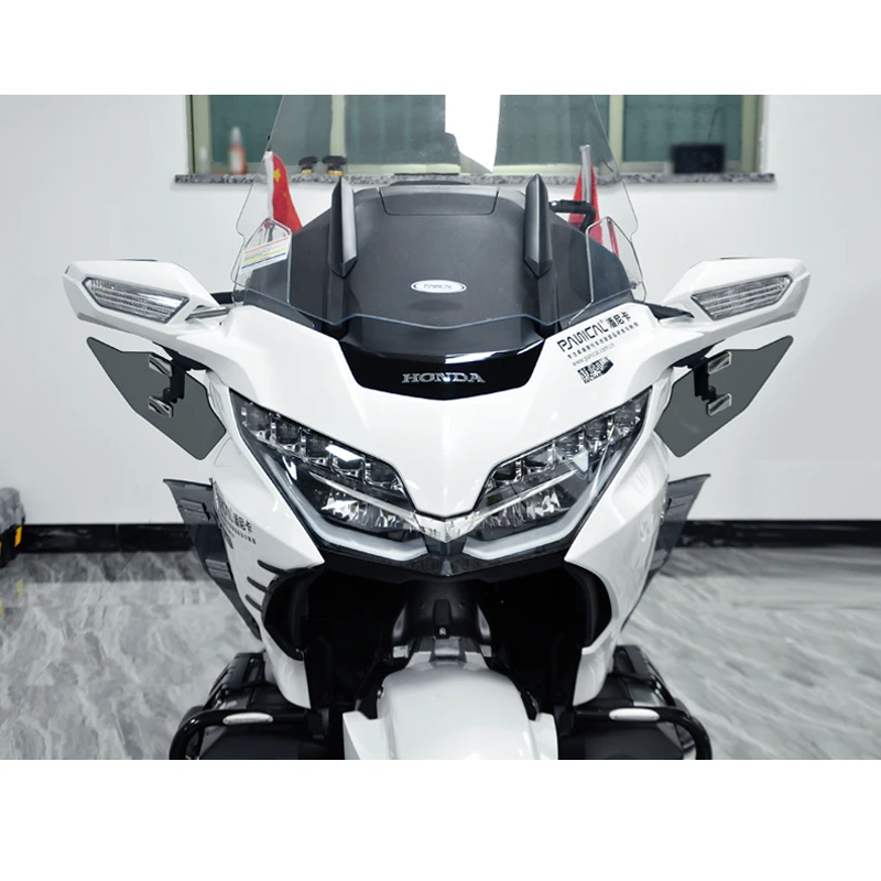 适用本田金翼GL1800 F6B手部挡风玻璃巡航导流罩导流板风挡18-25