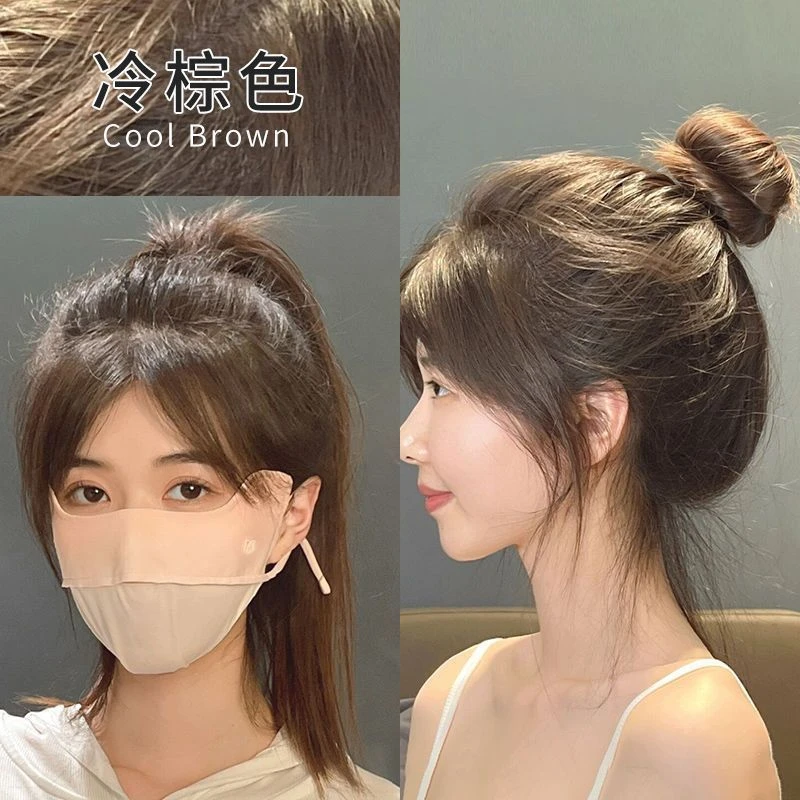 冷棕色染发剂2023流行色自己在家染发显白学生植物纯染发膏女免漂