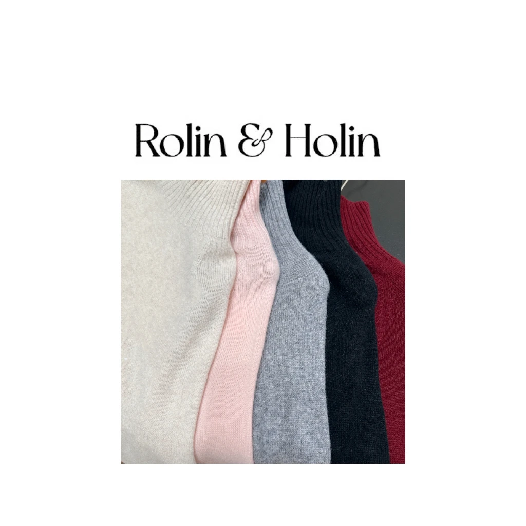 无缝一体高领堆堆领毛衣打底全羊毛百搭秋冬纯色HY09301