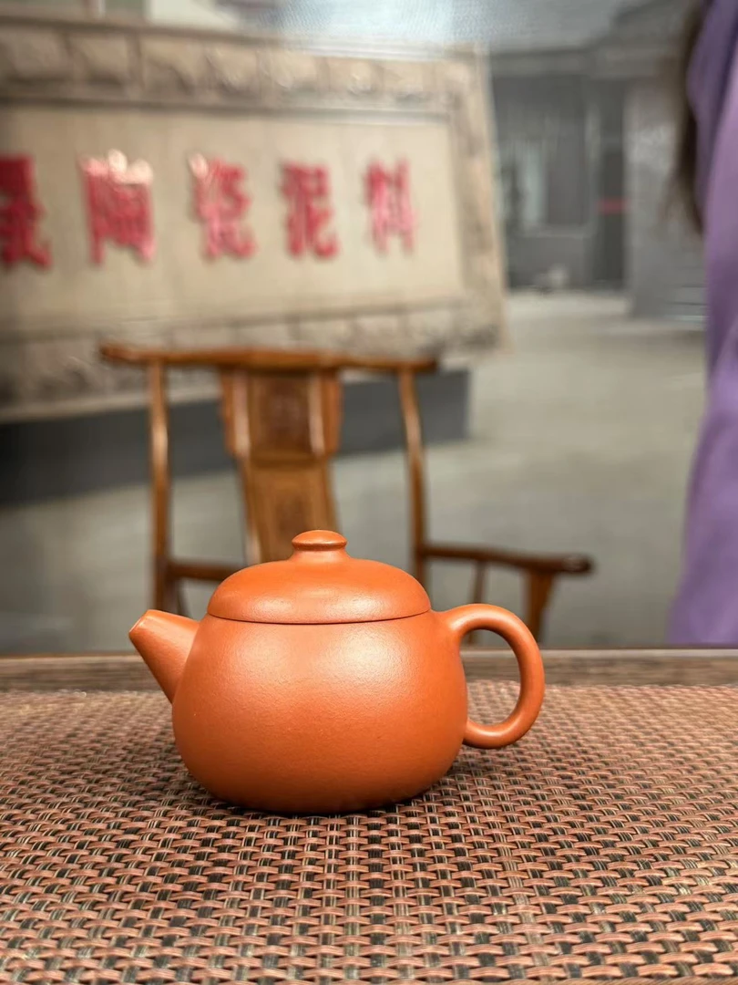 《老砂堂》朱泥宽口文旦