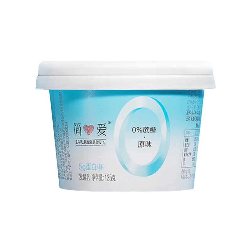 简爱0添加糖裸酸奶135g