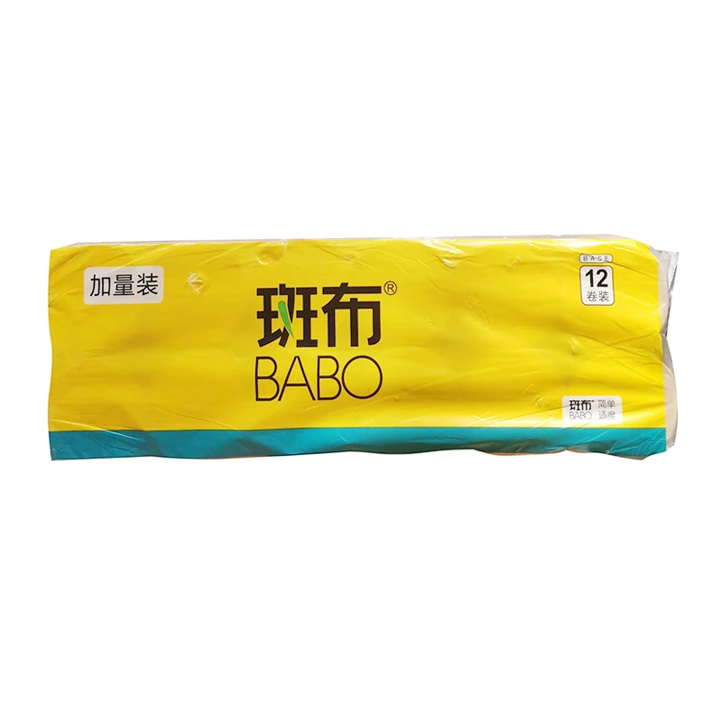 斑布BASE系列卫生卷纸12卷
