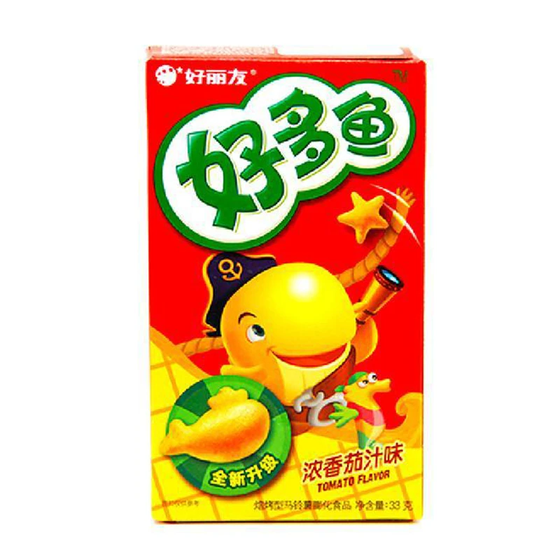 好丽友好多鱼茄汁味33g