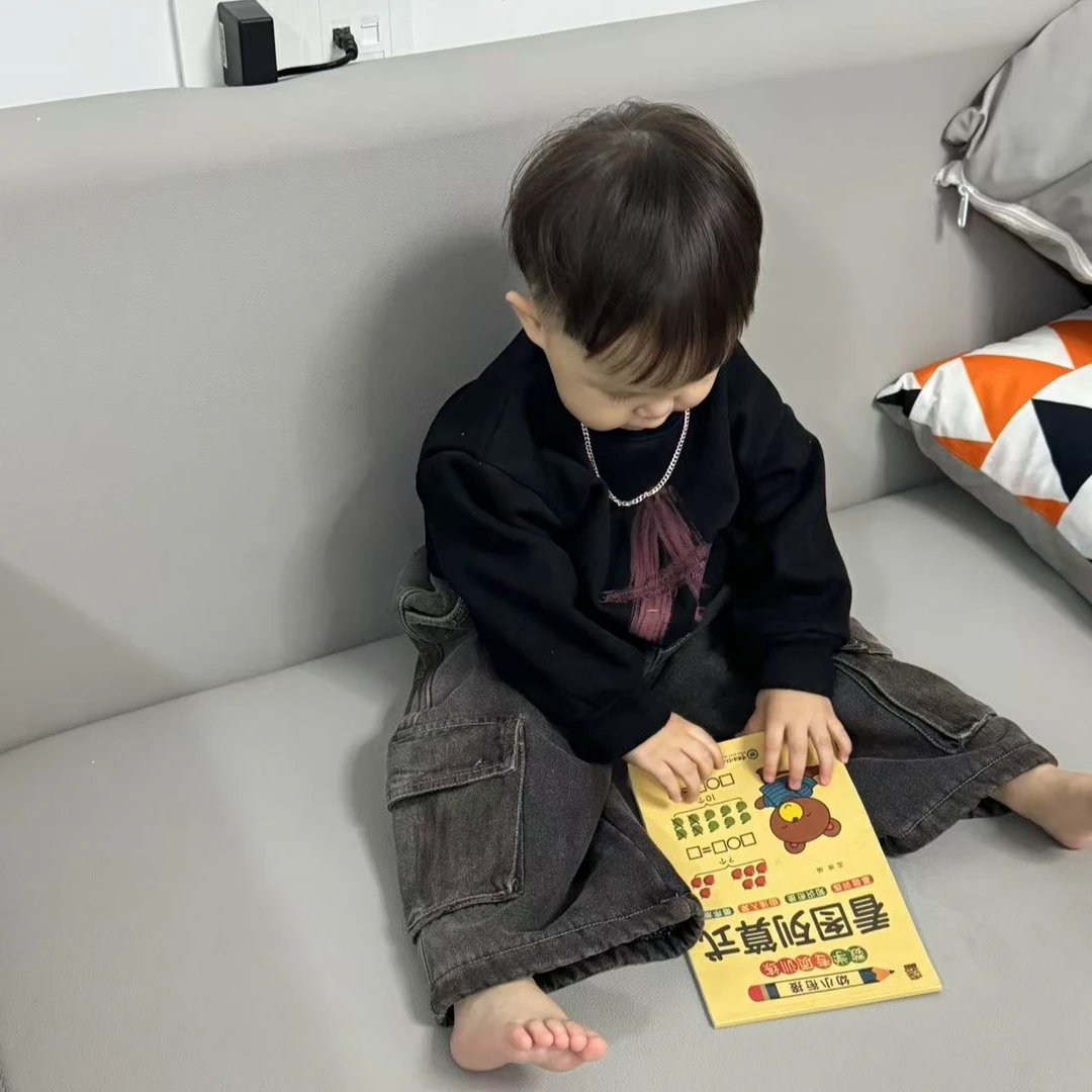 菜菜家童装dd+深系卫衣D330