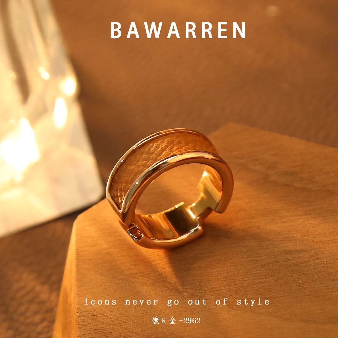 Bawarren 意❤ 【H】精工CNC 4070-时尚轻奢戒指