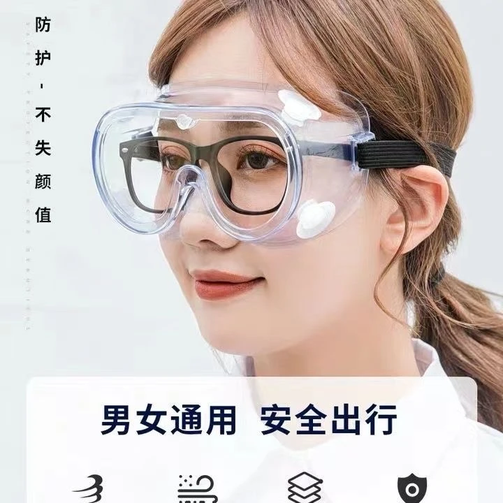 时尚多功能透气防护眼罩. 防水防尘防沙防雾防虫防爆骑行护目镜